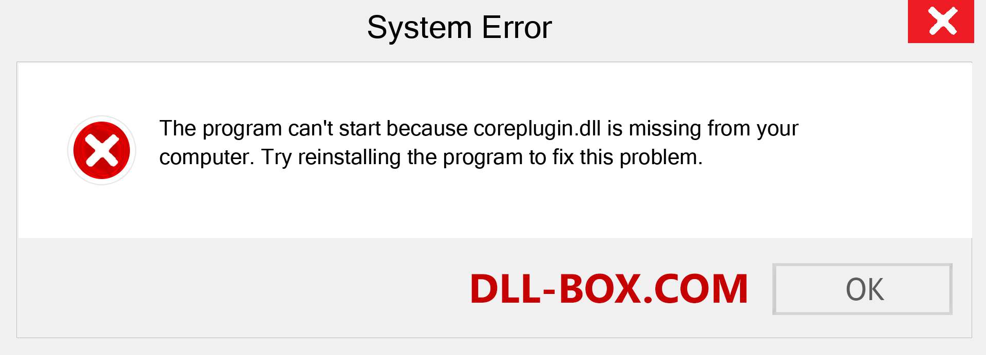  coreplugin.dll file is missing?. Download for Windows 7, 8, 10 - Fix  coreplugin dll Missing Error on Windows, photos, images